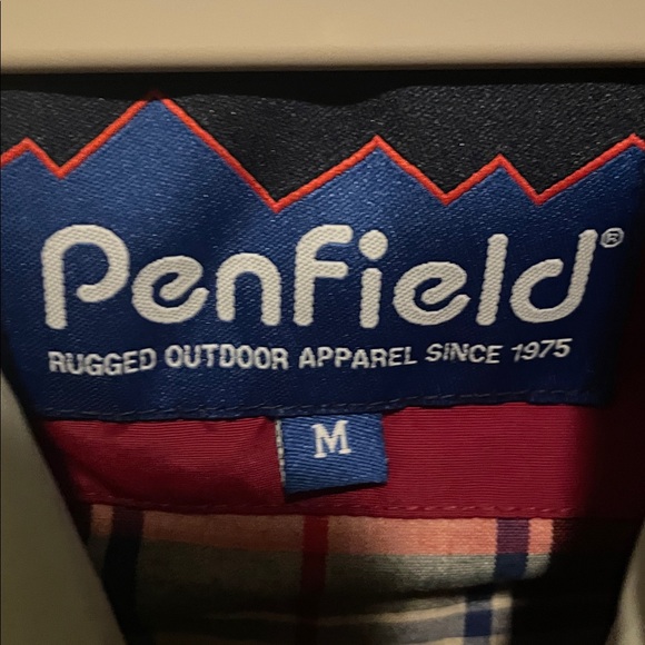 Penfield x Madewell Women's Lucedale Down Puffer Hooded Vest  Red Size Medium - Picture 5 of 7